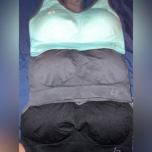 Pack of Three Sports Bras